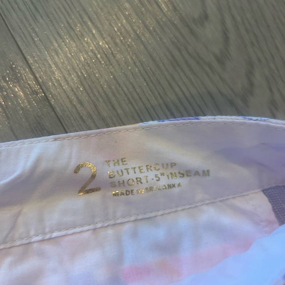 Lilly Pulitzer Buttercup Colorful Scalloped Shorts Size 2 - Picture 4 of 4